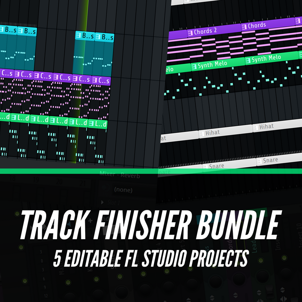 FL Studio Track Finisher Bundle — 5 Editable FLP Projects