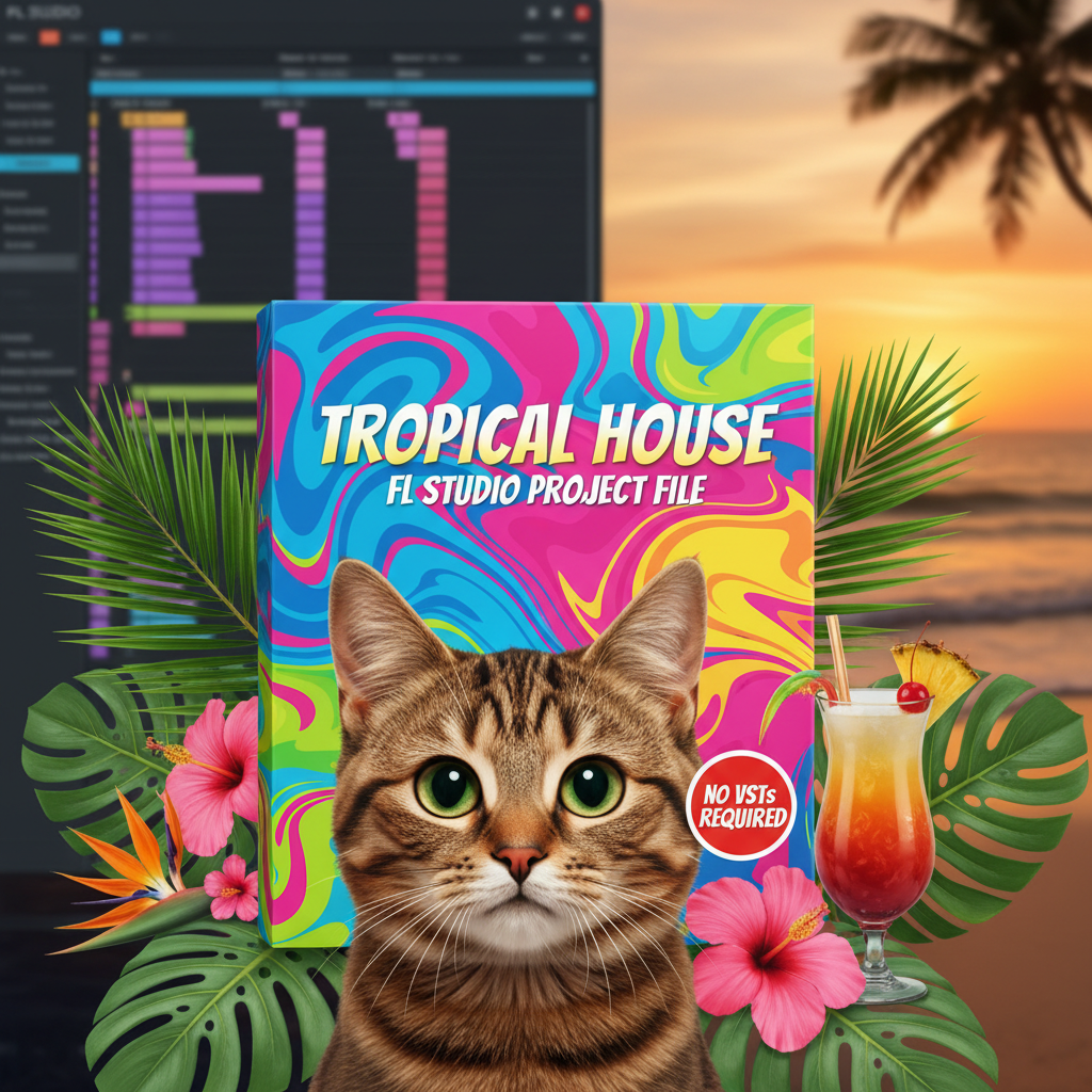 Tropical House Product Mockup